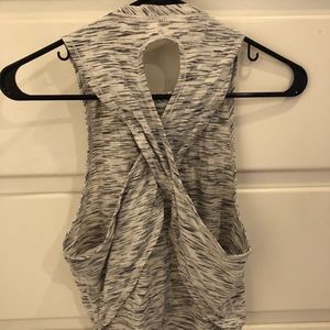 Lululemon Cross Back Cropped Tank